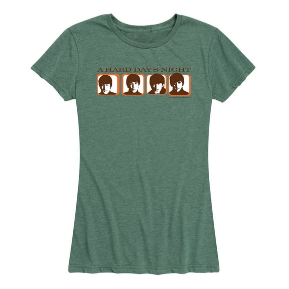 The Beatles - A Hard Day's Night - Women's Short Sleeve Graphic T-Shirt