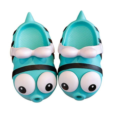 

JINMGG Clearance Items Children s Shoes Three-dimensional Cartoon Non-slip Soft-soled Slippers Baotou Shoes