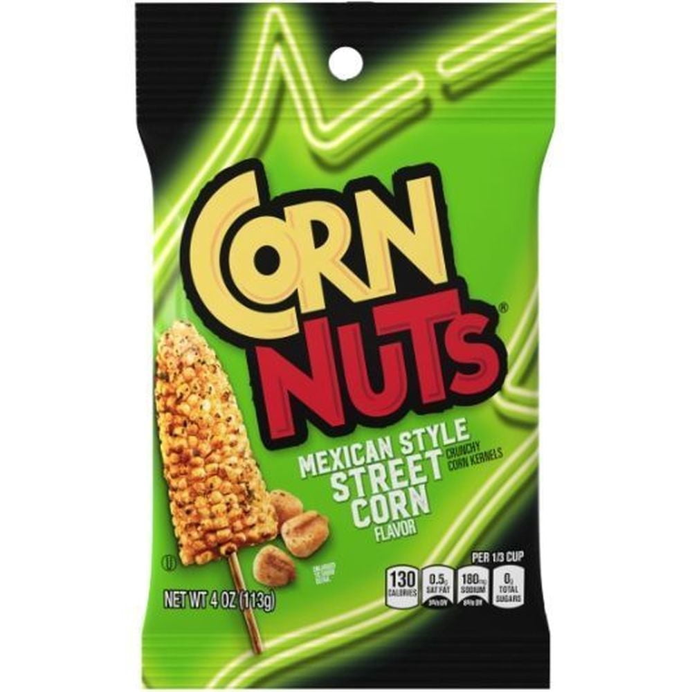 CORN NUTS Mexican Street Corn Crunchy Corn Kernels, 4 OZ, [Alternate ID: 128991]