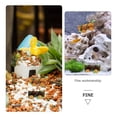 thumbnail image 3 of SOPOTUTU 2 Pcs Décorations d'Aquarium en Résine Souche de Café Bonsaï pour Jardin, 3 of 8