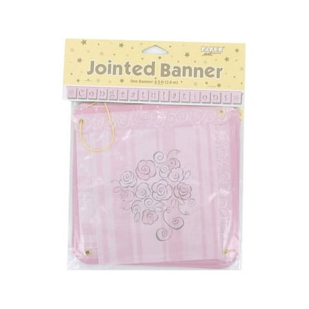 Bride To Be Congratulations Banner, 24 Count