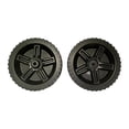 thumbnail image 4 of SunniMix 2 Pieces Garden Lightweight Durable 20x5cm Wheelbarrow Accs BBQ Wheel, 4 of 8