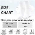 thumbnail image 4 of 5/10/20 Pairs Men's/Women's Casual Socks,Home Socks Couple Socks Available In Black And White.Ribbed Knit, Comfortable Fit Suitable For All Seasons, 4 of 10