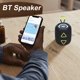 thumbnail image 5 of Altavoz 5.3 compatible con Bluetooth Altavoz de 1200 mAh Radio FM Luz LED (Negro) Hugtrwg Nuevos Originales, 5 of 6
