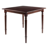Mornay Square Dining Table; Walnut