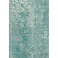 thumbnail image 2 of Addison Rugs Mayfield Premium Machine Washable Transitional Abstract Aqua Rectangle Rug, 3' x 5', 2 of 7