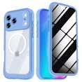 thumbnail image 1 of Funda KEKBOXQ para iPhone 17 Pro Max con Protector de Privacidad Magnético Azul, 1 of 7