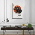 Sports Poster Ja'Marr Chase Poster, Cincinnati Bengals Canvas Poster