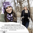 thumbnail image 3 of Britt's Knits Soft Tie Dye Mantra Infinity Fall Winter Double Ribbed Knit Scarf - Blush (Women's), 3 of 5