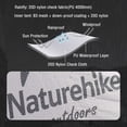 thumbnail image 4 of Tienda de campaña Naturehike Mongar impermeable para 2 personas y 3 estaciones, 4 of 6