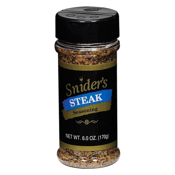 Snider's Steak Seasoning, 6 oz Bottle