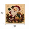 thumbnail image 2 of Christmas Pearl Diamond Painting DIY Kit Art Craft Holiday Wall Decor Handcrafted Set Festive Hobby 7.9x7.9 Inch Square Design Creative B152, 2 of 3