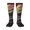 2 Black-1, variant on Colorful Dragon Head Profile Knee Socks, High Socks Long Stretchy Sock Women Knee High Stocking, Long Socks for Women