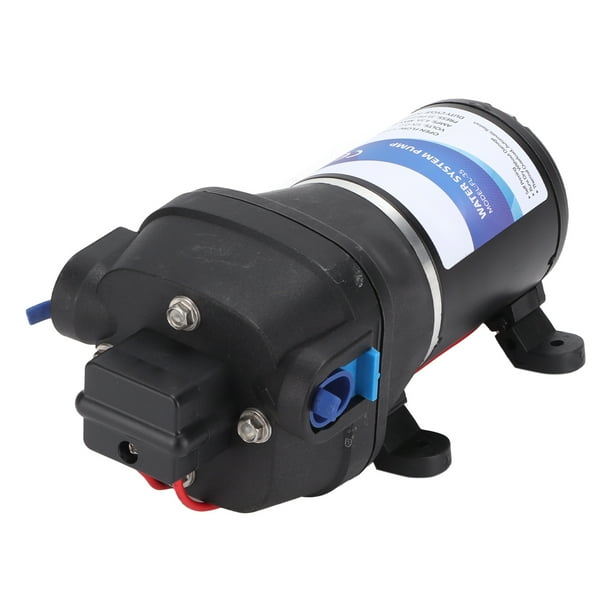 Bomba de agua de diafragma para el hogar, eléctrica de bajo voltaje, corriente directa, 12V, autocebante automática