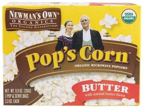 Newman's Own Organics Pop's Corn Butter 3.3 oz