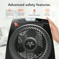 thumbnail image 4 of Vornado TAVH10 Space Heater with Remote for Home, Fan Only Option, Digital Display with Adjustable Thermostat, Advanced Safety Features, Timer, Auto Climate Control, 4 of 5