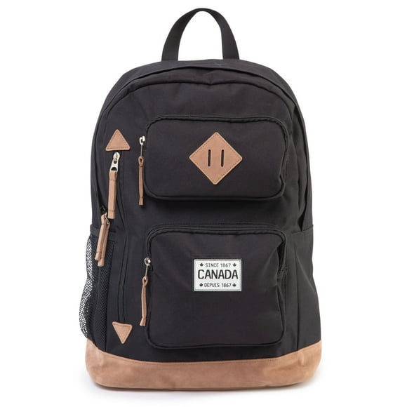 Canada Back Pack, School Black Backpack, Laptop Backpack