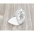thumbnail image 2 of Letter P Musical Note Letters Compact Mirror, 2 of 4