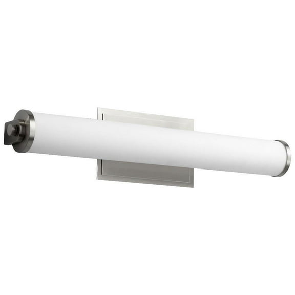 24.5 inch 18W 2 Led Bathroom Light Fixture-Polished Nickel Finish Bailey Street Home 766-Bel-4591267