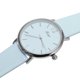 thumbnail image 3 of Reloj de Pulsera de Cuarzo Analógico Banda de Reloj de Cuero de Mujer Regalo - Cielo azul Sunnimix Relojes de pulsera simples del cuarzo, 3 of 8