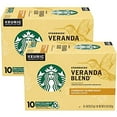 thumbnail image 4 of Starbucks Veranda Blend Coffee K-Cup Pods, Blonde Roast Ground Coffee, Made With 100% Arabica Coffee, Recyclable K-Cups, 10 K-Cup Pods/Pack (Pack Of 2), 4 of 4