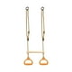 thumbnail image 1 of Juego de columpios con barra de trapecio, herramienta de entrenamiento sensorial, equipo de juegos con gimnasio Naranja, 1 of 9