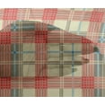 thumbnail image 4 of oneOone Viscose Chiffon Fabric Tartan Check Print Fabric By The Yard 42 Inch Wide, 4 of 4