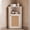 White, variant on Mintazer Farmhouse Floor Corner Storage Cabinet with Open Storage, Barn Door & Adjustable Shelf for Bathroom, Living Room, White