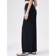 thumbnail image 5 of SWSMCLT Women's Wide Leg Yoga Pants Palazzo Pants Casual Workout Summer Thin Trousers Long Lightweight Soft Black Large, 5 of 5