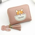 thumbnail image 6 of Cartoon Character Girls Women Faux Leather Small Wallet Cute Pattern Clutch Purse Coin Holder, 6 of 7