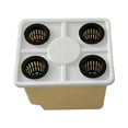 thumbnail image 4 of DOLITY Hydroponics Bucket with Siphon Elbows Flower Pot for Green Project Versatile 4 Hole Lid, 4 of 9