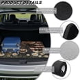 thumbnail image 6 of DISNIMO Car Cargo Mat All Weather Trunk Protection Cargo Liner Heavy Duty Rear Trunk Liner Machine Washable Dog Seat Cover Suitable for Most Cars Models, Highland Cow Daisy American Flag, 6 of 7