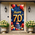 thumbnail image 6 of Happy 70th Birthday Banner Party Supplies Birthday Decorations Backdrop Celebration Background Photography Props Birthday Party Decor, 6 of 8
