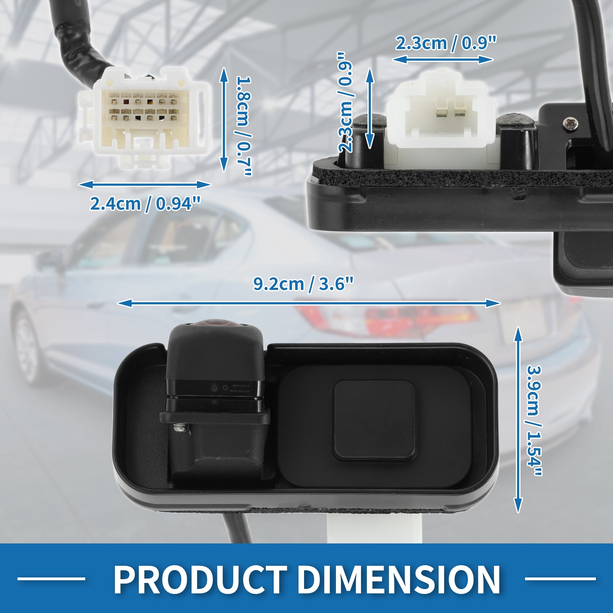 Unique Bargains Tailgate Handle Rear View Camera for Acura ILX Sedan 2016 2017