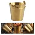 thumbnail image 1 of OUNONA Bucket Multifuncional Dorado Para Almacenar Papas Fritas, Frito Y Hielo Con Liso, 1 of 8