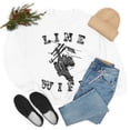 thumbnail image 3 of Lineman's Wife Line Wife Lineman Wife Fiance Retro Pullover Sweatshirt, 3 of 5