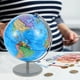 thumbnail image 3 of BRIGHTFUFU Alcancía con forma de globo terráqueo para niños, bonita alcancía con mapa del mundo, caja de ahorros educativa para niños, almacenamiento decorativo de dinero., 3 of 8