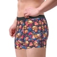 thumbnail image 2 of Yiaed Skull colorful daisy Print Men's Soft Cotton Boxer Shorts Breathable Boxers Underwear Moisture-Wicking Underwear Stretch Boxer Briefs for Man-Medium, 2 of 5