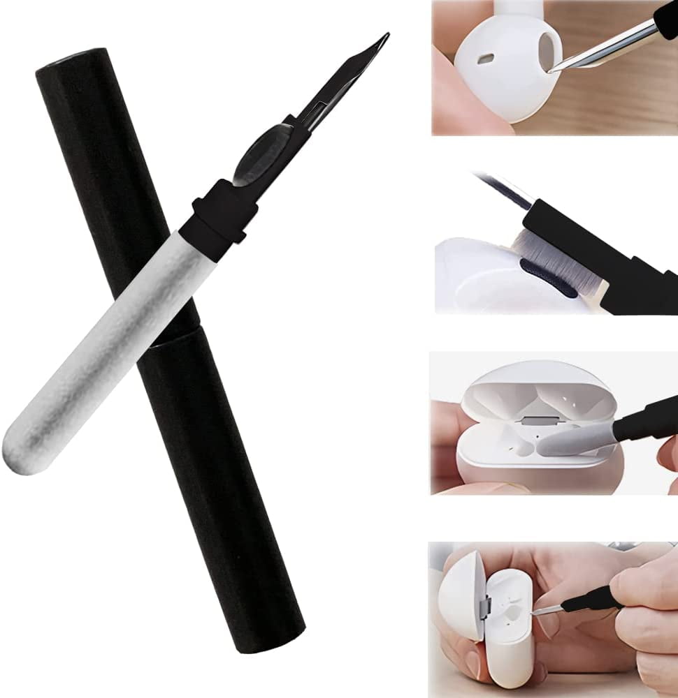 Willstar Bluetooth Earbuds Cleaning Pen with Soft Microfiber Brush