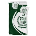 thumbnail image 5 of Bandera de Pakistán Escudo de Armas Juego de cama Círculo RLT13, 5 of 5
