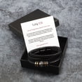 thumbnail image 3 of MetalJC Stainless Steel Multi-Layered Braided Leather  Bracelet for Men, Fashion Jewelry Gifts, 3 of 4