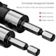 thumbnail image 5 of 2 Piece Hand/Drill Bit 2 Purposetapered Reamer 6 Slot Hex Reamer 5-16mm / 3-13mm Tapered, 5 of 5