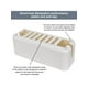 thumbnail image 4 of Cable Management Box,Cable Tidy Box,Desk Cable Management Solution,Cable Storage Box,Cable Management Box for Home Office Cord Organizer with for Desk, 4 of 5