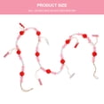 thumbnail image 2 of Hemoton Wall Hanging Photo Display Beads Garland Decorative Beads Garland with Photo Clips, 2 of 8