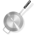 thumbnail image 3 of GRIDMANN 7 Qt Tapered Aluminum Sauce Pan with Silicone Handle, NSF Professional Cookware, 3 of 7