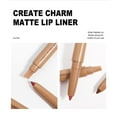 thumbnail image 6 of Double Head Lipliner, Matte Lip Color, Waterproof Non Fading Lip Makeup, Long-Lasting Comfortable Texture, Easy Outline Lip Shape, Soft Focus Powder Mist, Thin Lightweight Application, 6 of 9