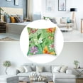 thumbnail image 5 of nygtbtfer Set of 2 Pillow Covers Flower Outdoor Square Indoor Decorative Throw Pillows White, 5 of 7