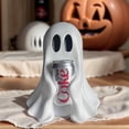 thumbnail image 3 of Halloween Cute Ghost Holding Coke Figurine, Resin Tabletop Decor for Party Shelf Display, 3 of 7