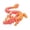 Orange, variant on Christmas 3D Printed Articulated Dragon Xiangyun Crystal Dragon Figurine Mythical Decorative Creature for Desktop Styling and Anxiety Relief, Purple 12 Inch