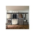 thumbnail image 4 of Klair Living Monica Wood and Metal Walk-in Closet with 3-Drawer in Rustic Gray, 4 of 4